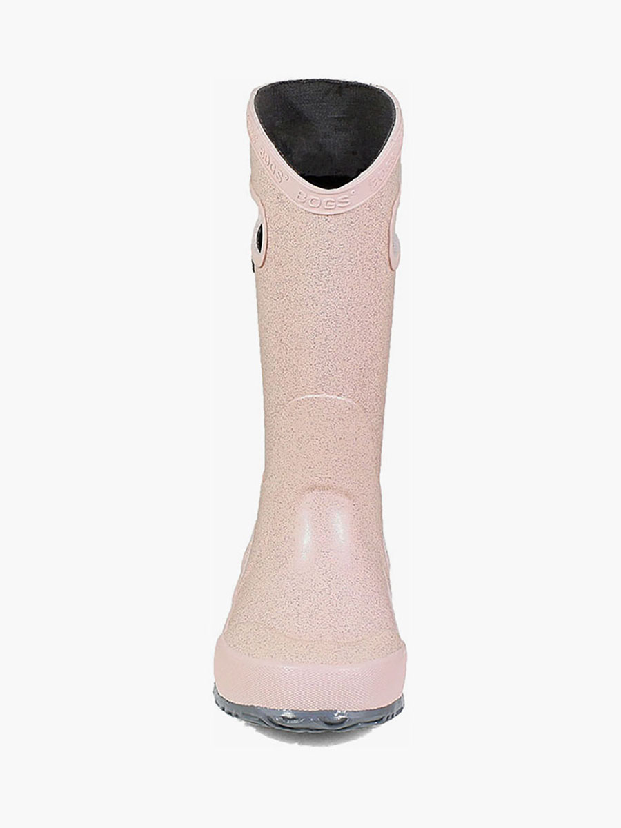 regenlaarzen met glitter voor kinderen zwart