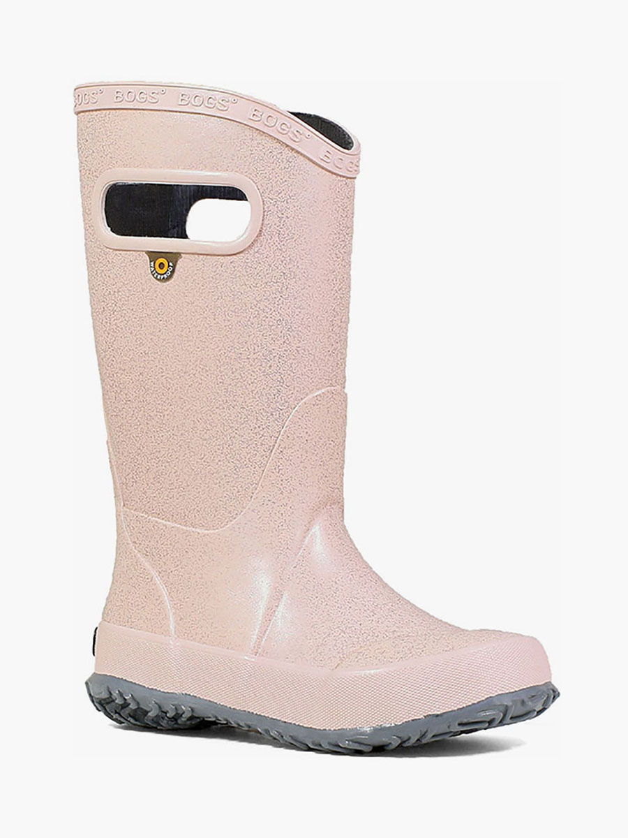 regenlaarzen met glitter voor kinderen zwart