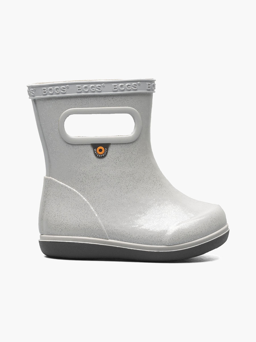 skipper ii glitter kinderregenlaarzen zilver