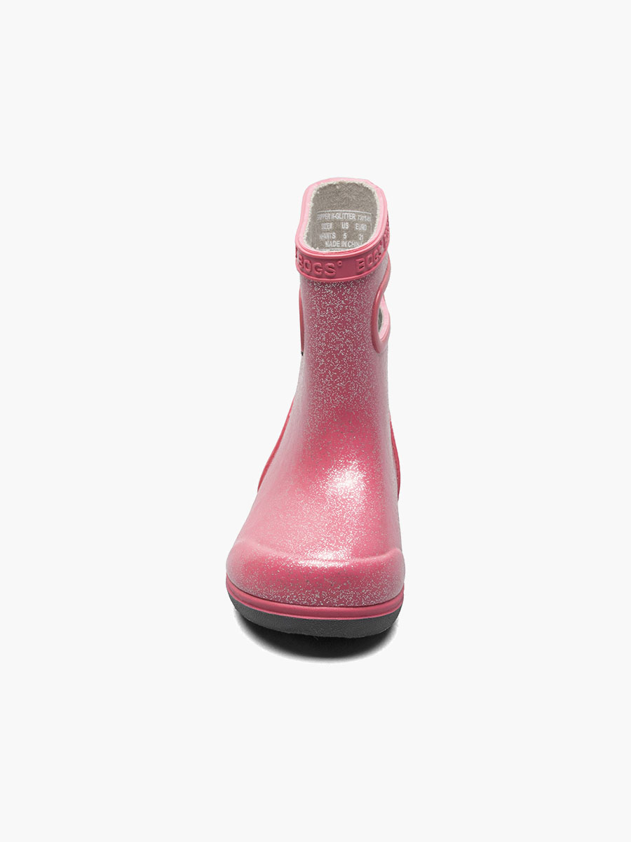 skipper ii glitter kinderregenlaarzen zilver