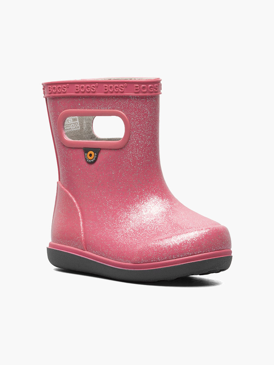 skipper ii glitter kinderregenlaarzen zilver