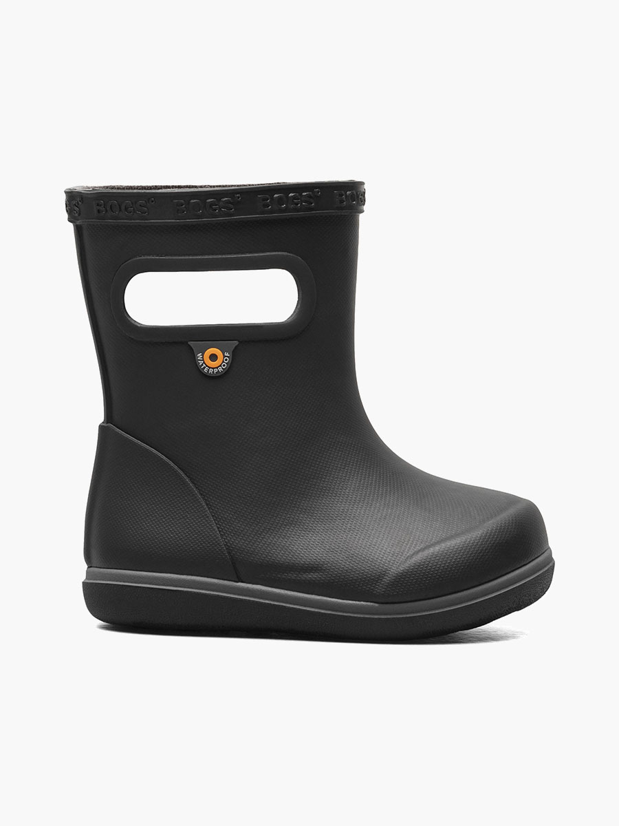 skipper ii solid kinderregenlaarzen zwart