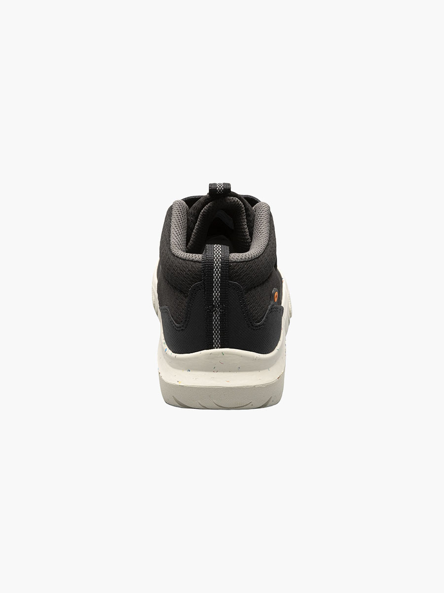 skyline kicker mid kids slip ons zwart