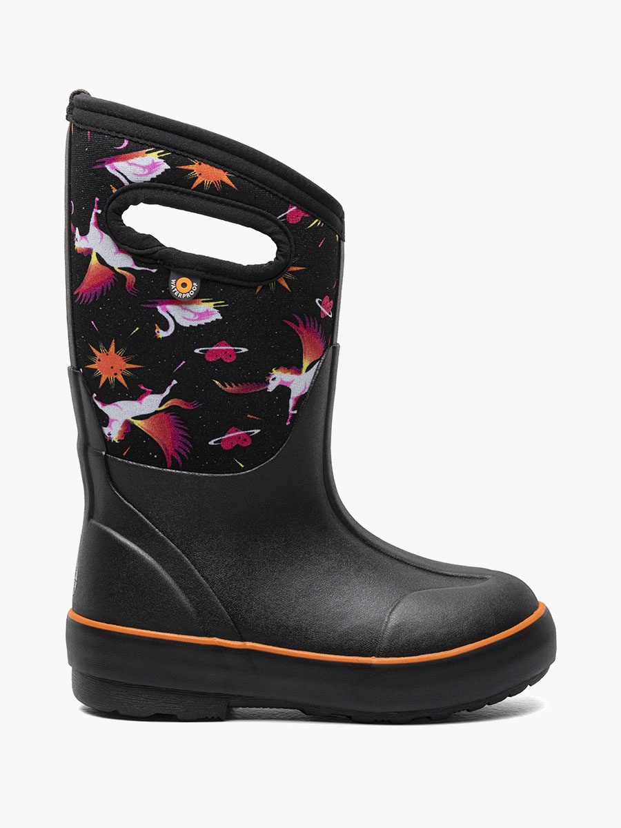 classic ii space pegasus kids 3 season boots teal multi