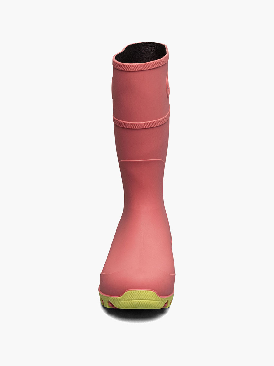 essential rain hoge kinderregenlaarzen zwart