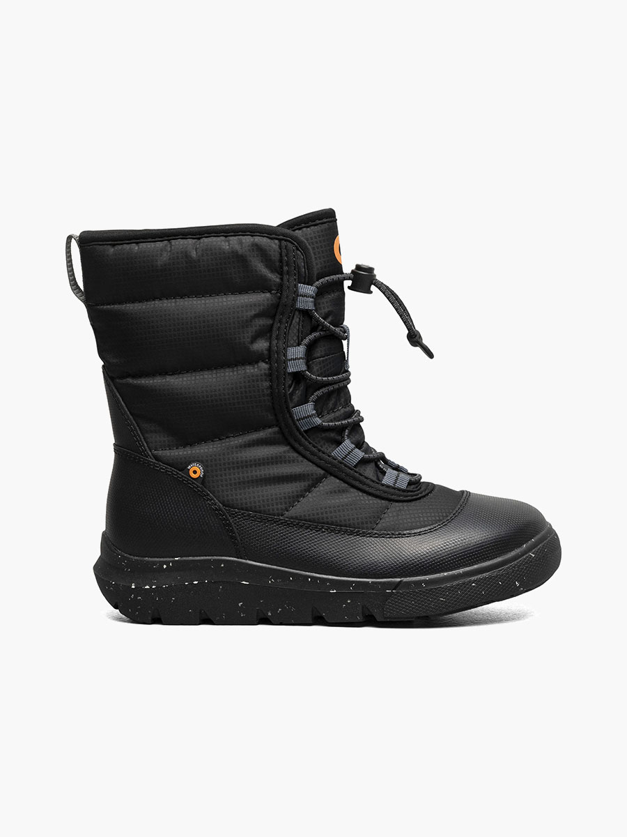 skyline snowcata kinderwinterlaarzen zwart