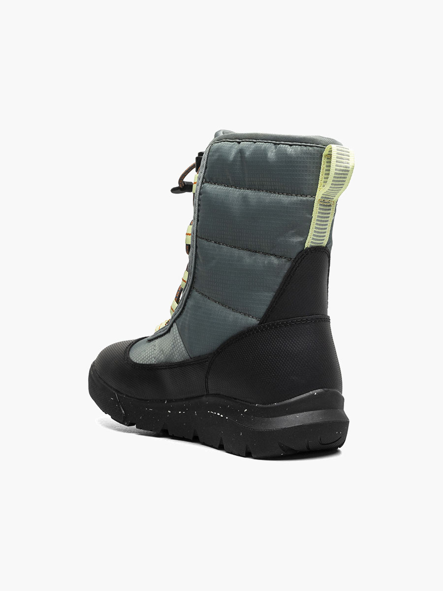 skyline snowcata kinderwinterlaarzen zwart