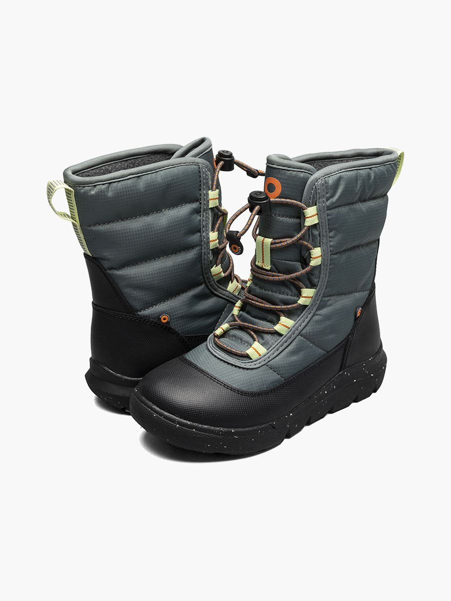 skyline snowcata kinderwinterlaarzen zwart