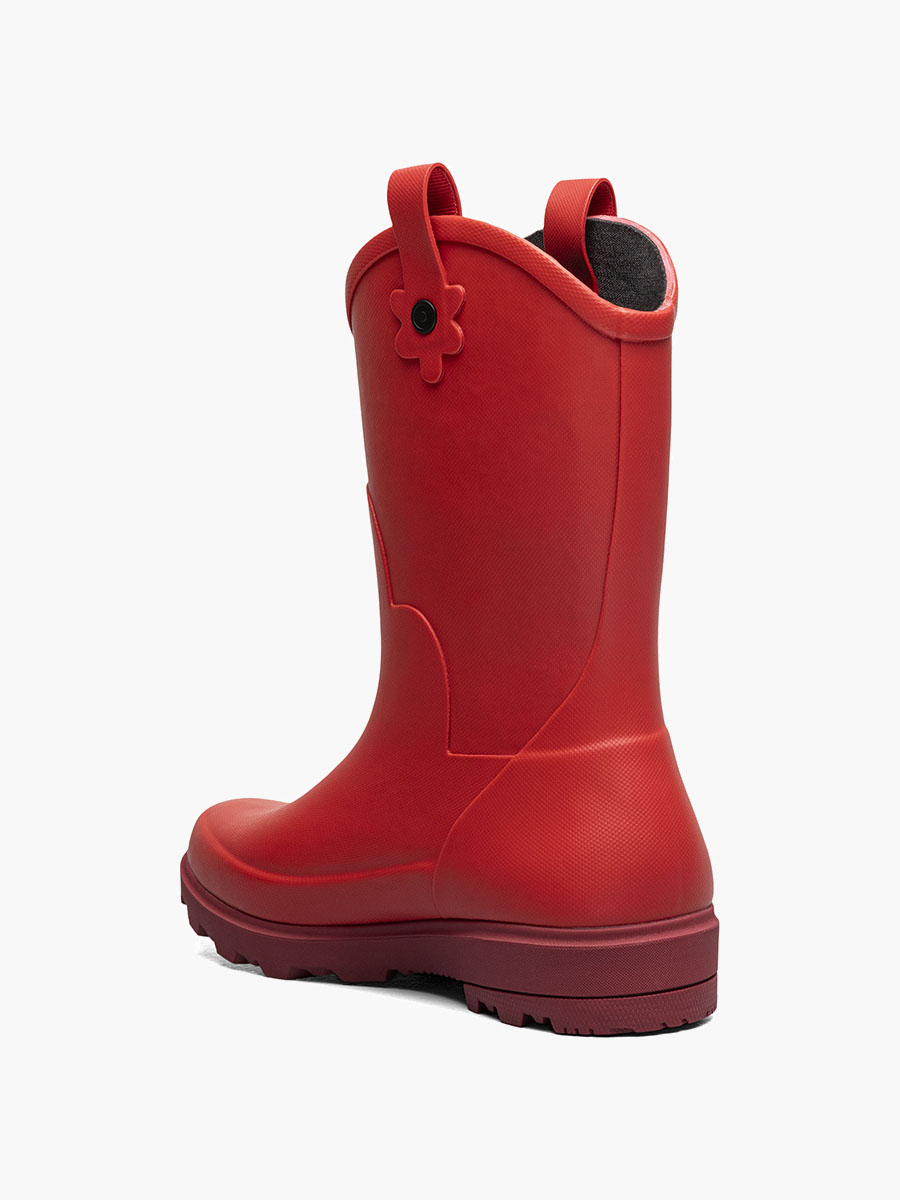 lil jolene kinderregenlaarzen zwart met wit