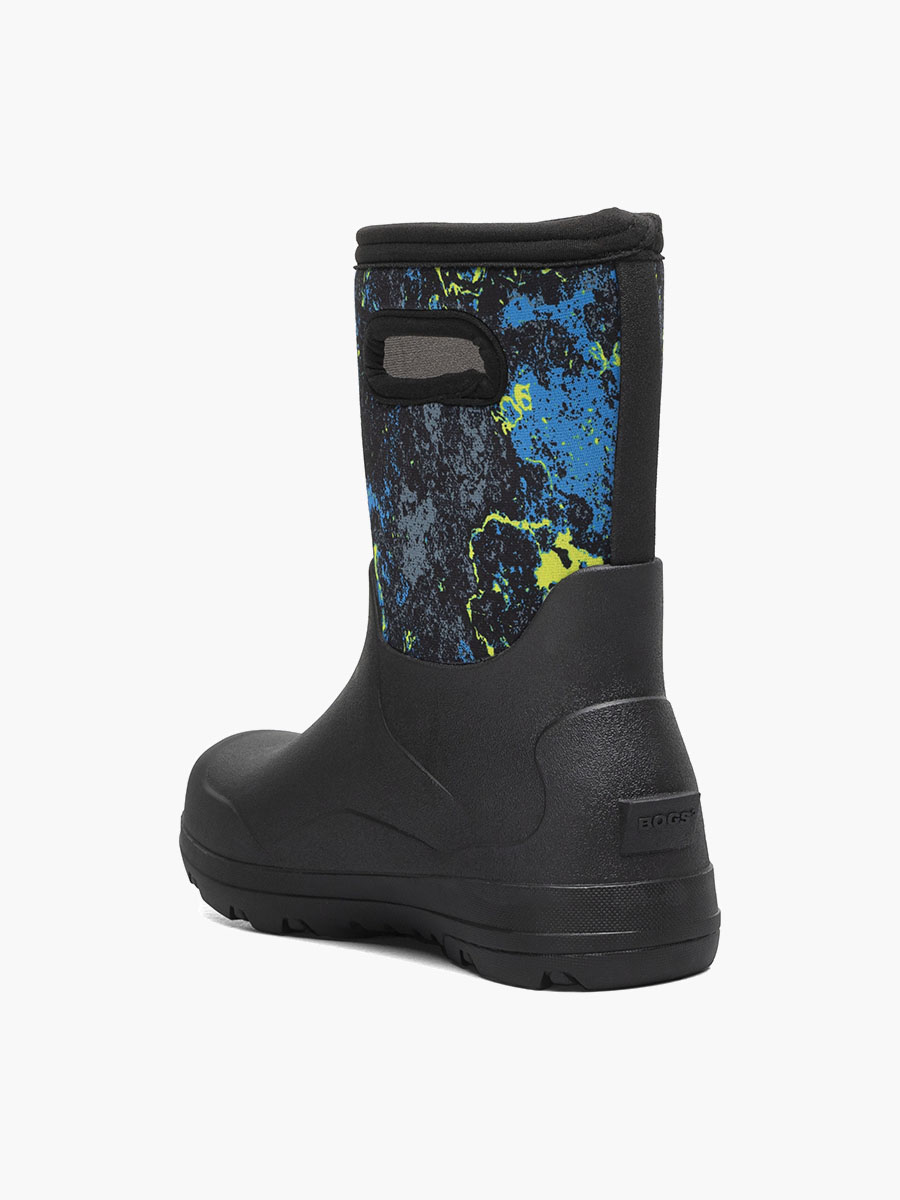 york seamless acid camo kinderwinterlaarzen zwart multi