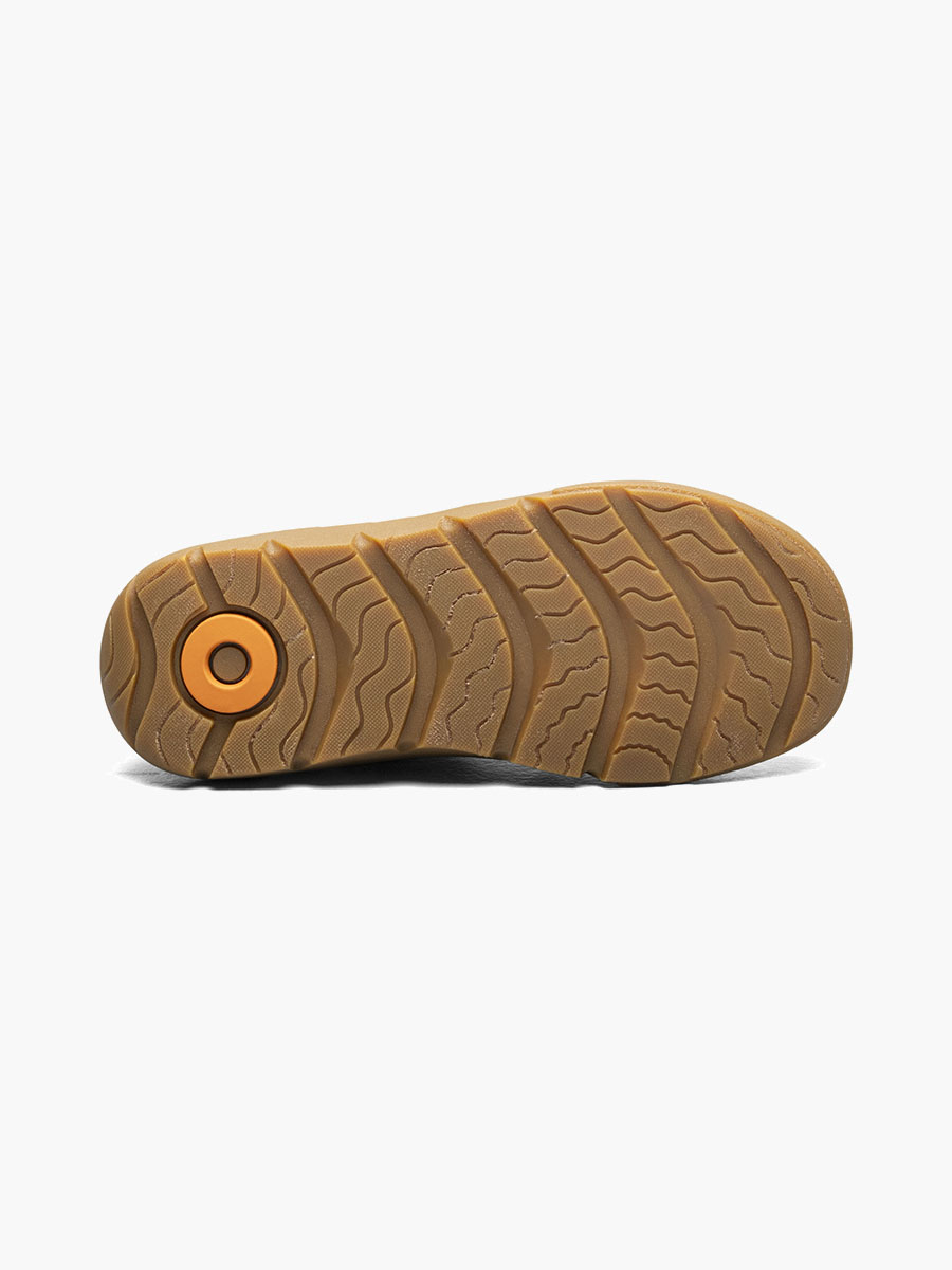 skyline kicker low kids slip ons zwart