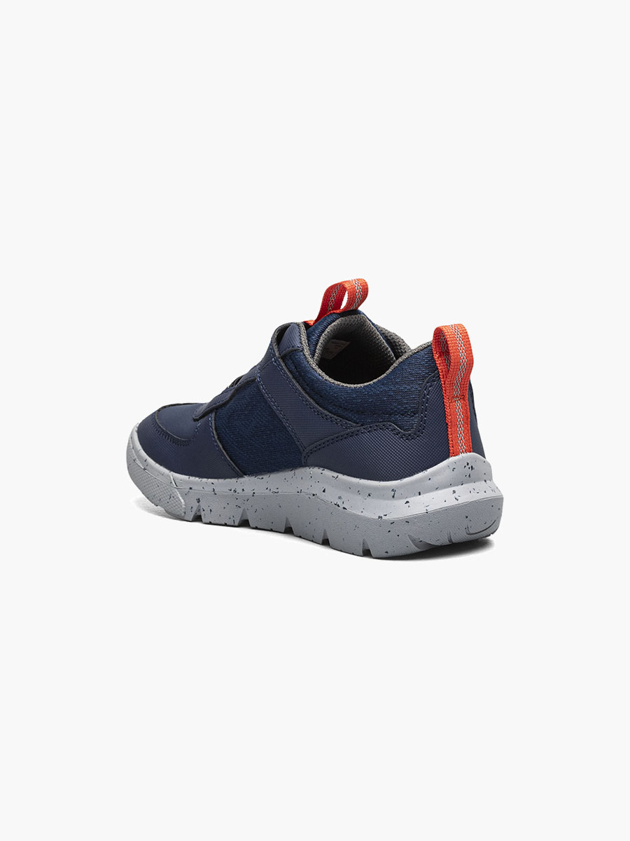 skyline kicker low kids slip ons zwart
