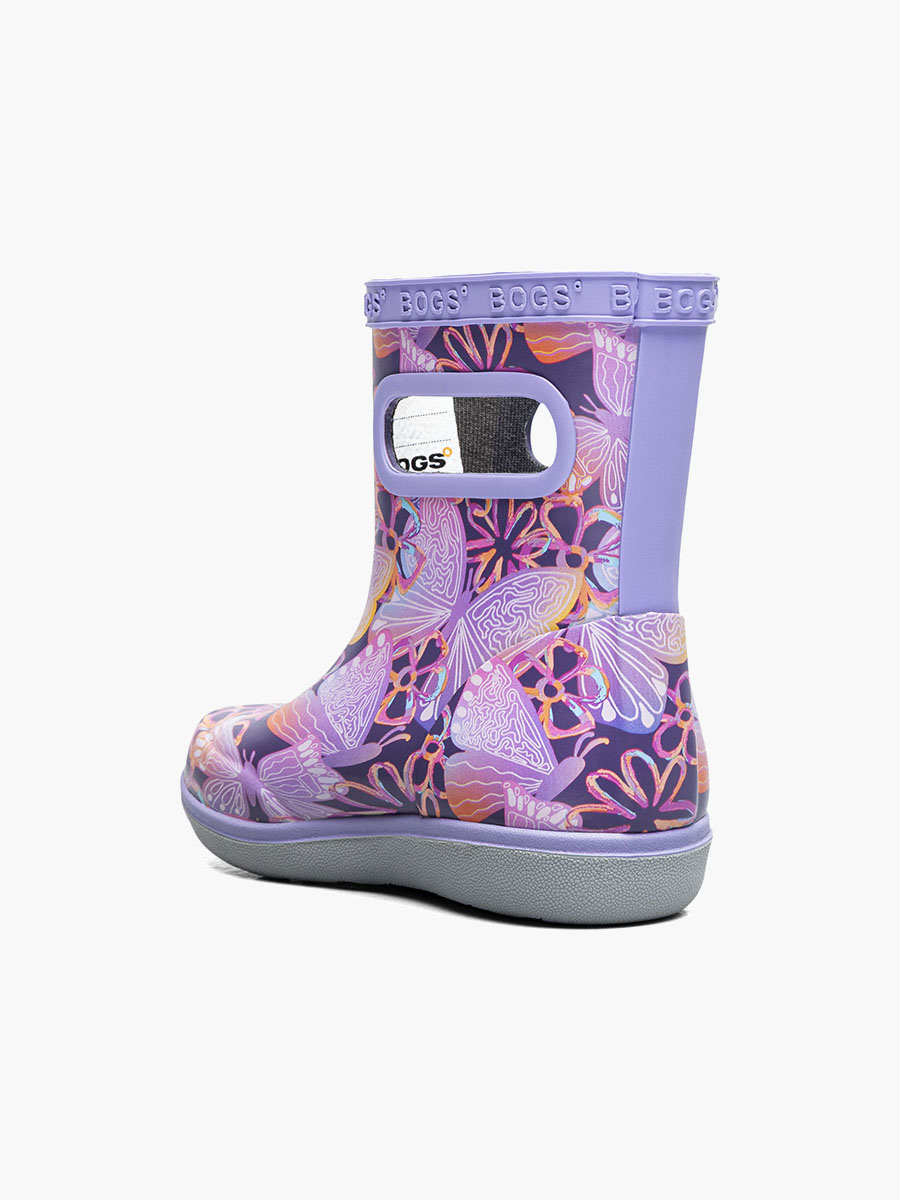 skipper ii solar butterfly kinderregenlaarzen paars multi
