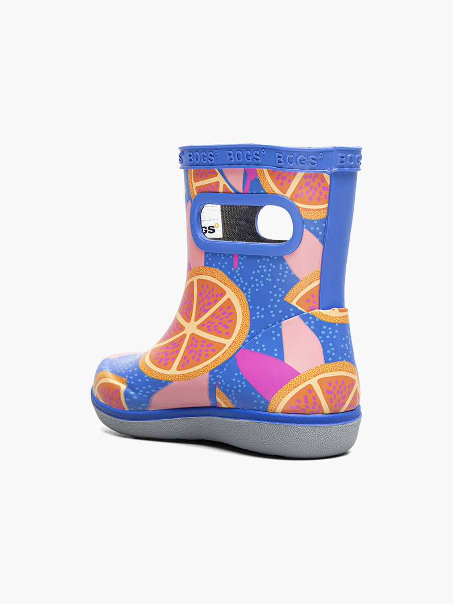 skipper ii summer fruit kinderregenlaarzen blauw multi