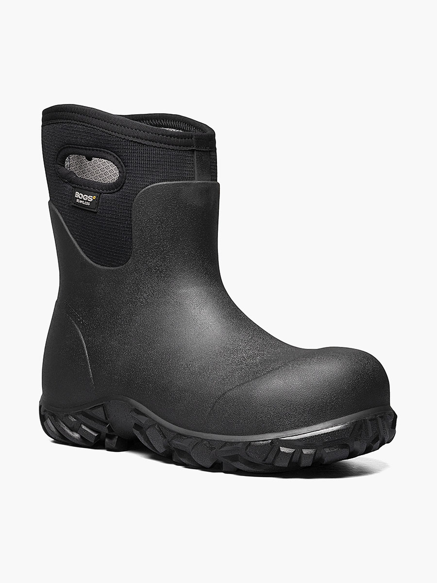 workman mid comp toe heren geïsoleerde waterdichte werklaarzen zwart