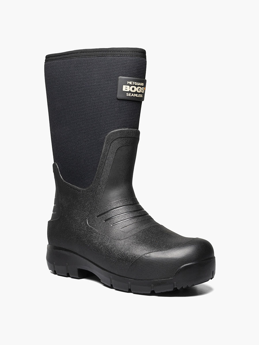 stockman ii comp toe herenwerkschoenen zwart
