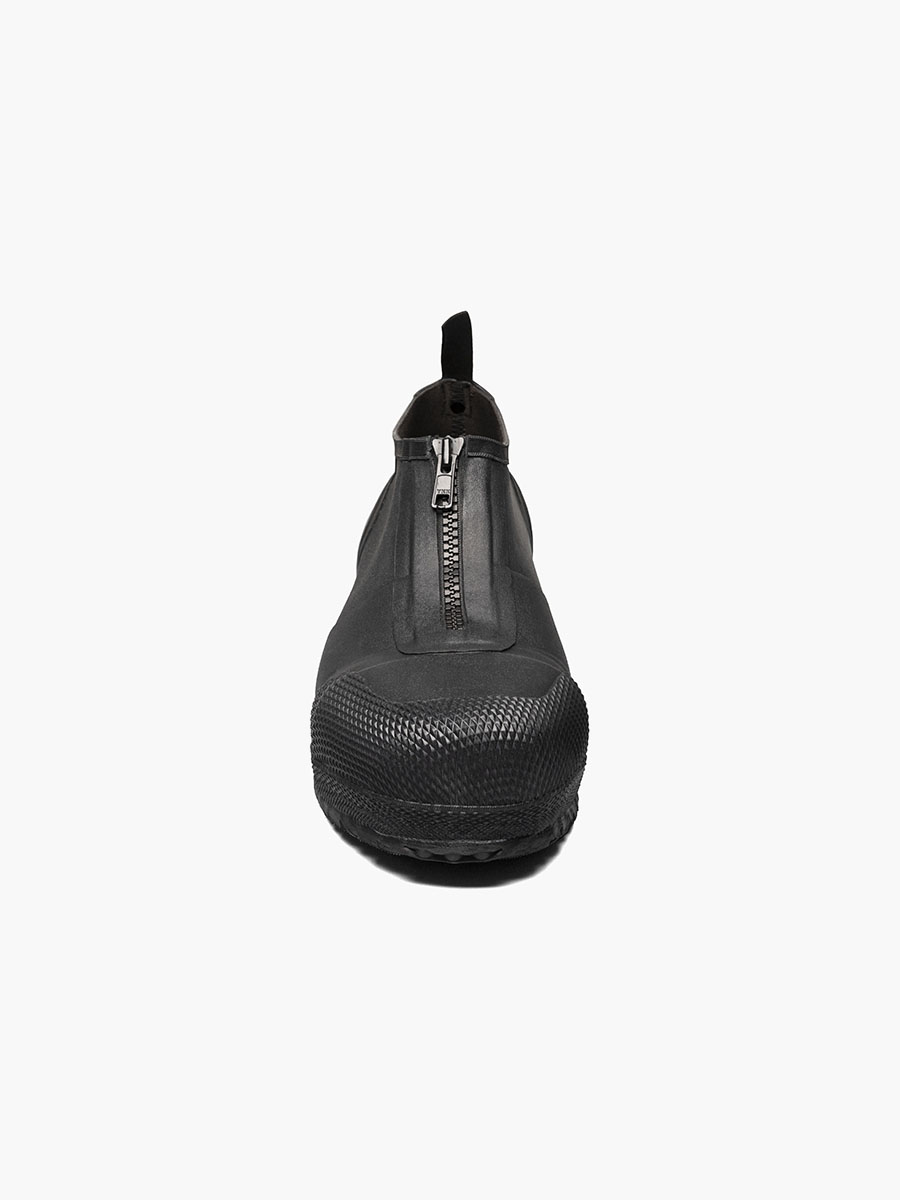 overshoe zip comp toe heren waterdichte werkoverschoen zwart