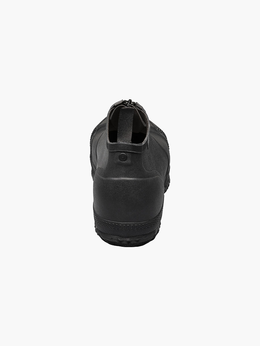 overshoe zip comp toe heren waterdichte werkoverschoen zwart