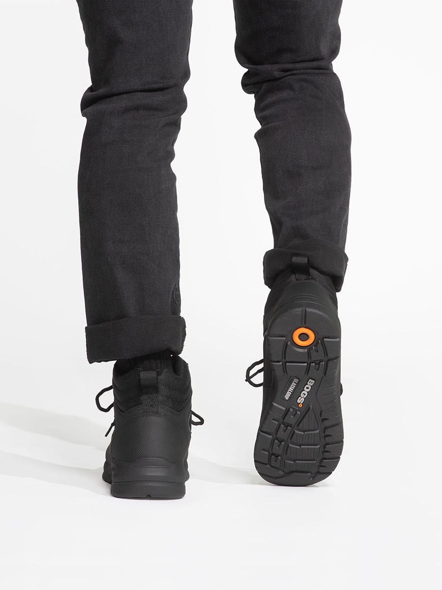 shale mid glacialgrip wp herenwerkschoenen zwart