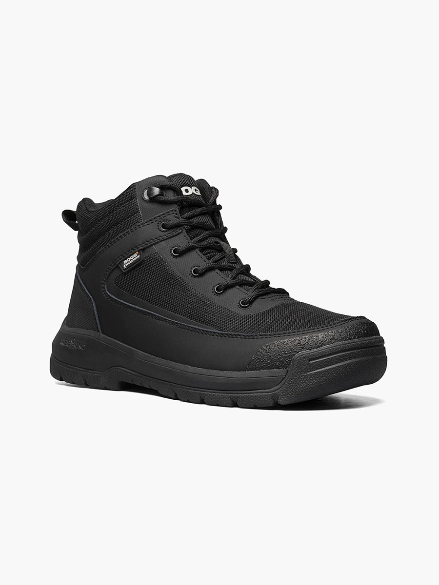 shale mid glacialgrip wp herenwerkschoenen zwart