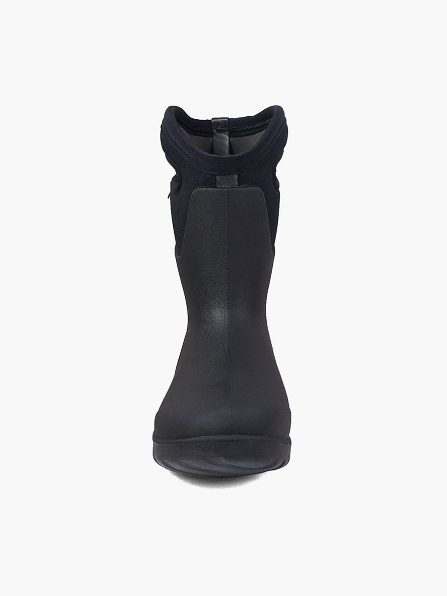 neo-classic mid dameslaarzen waterdicht en geïsoleerd zwart