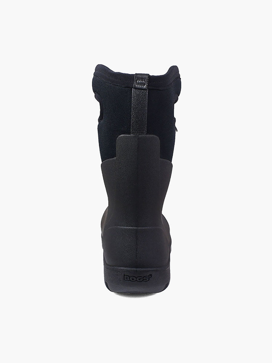 neo-classic mid dameslaarzen waterdicht en geïsoleerd zwart