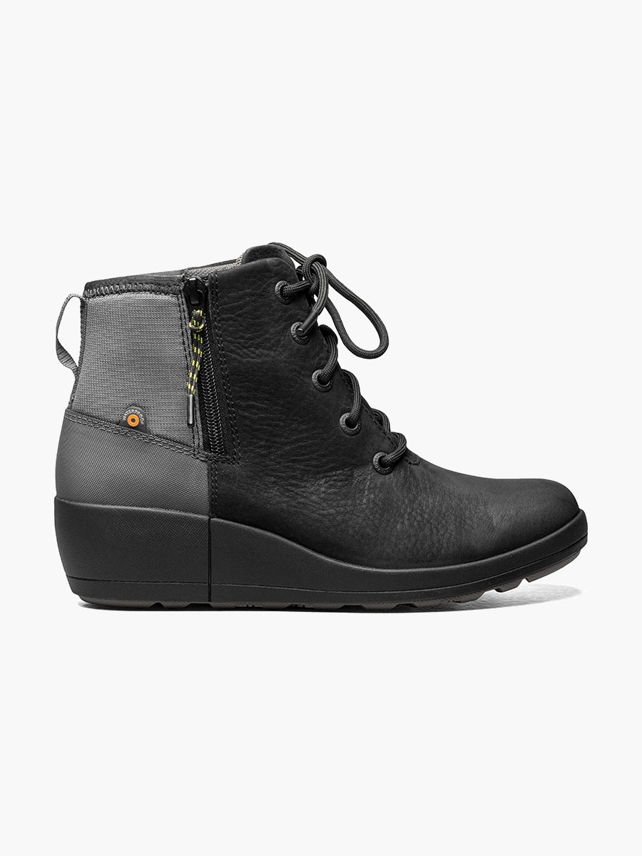 vista rugged lace waterdichte veterschoenen voor dames cognac multi
