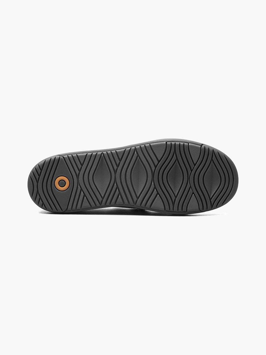 kicker slip on elastische leren casual schoenen voor dames havermout