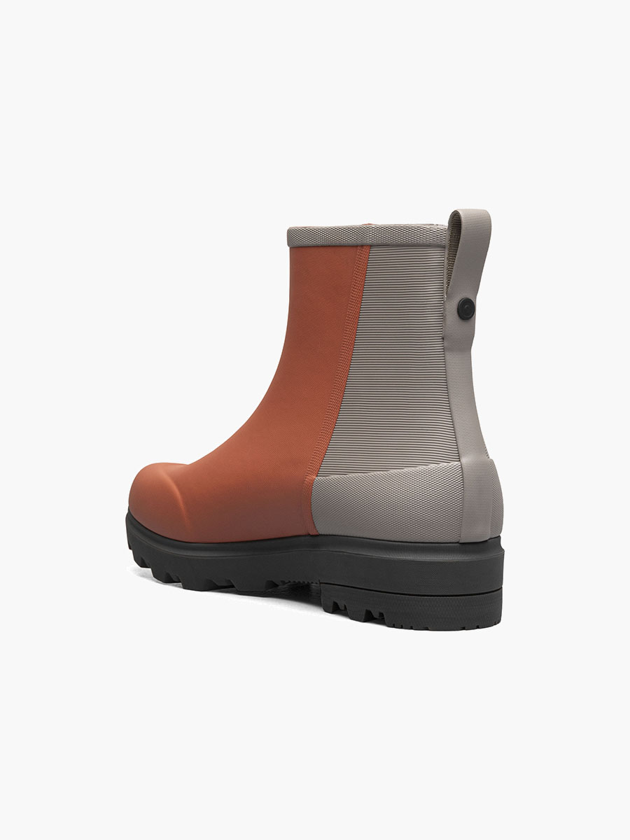 holly rain zip regenlaarzen voor dames zwart