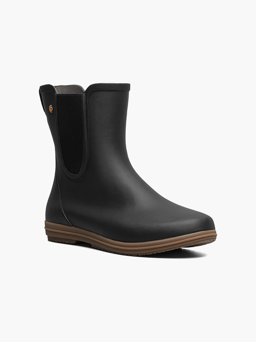 sweetpea ii mid regenlaarzen voor dames zwart