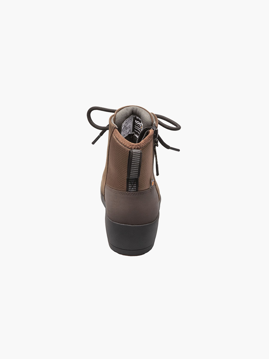 vista rugged lace dames casual laarzen zwart