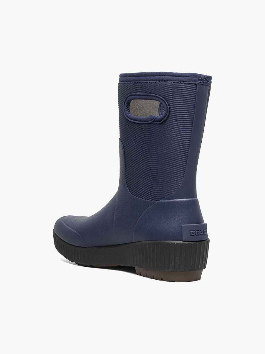 seattle ii mid regenlaarzen voor dames zwart