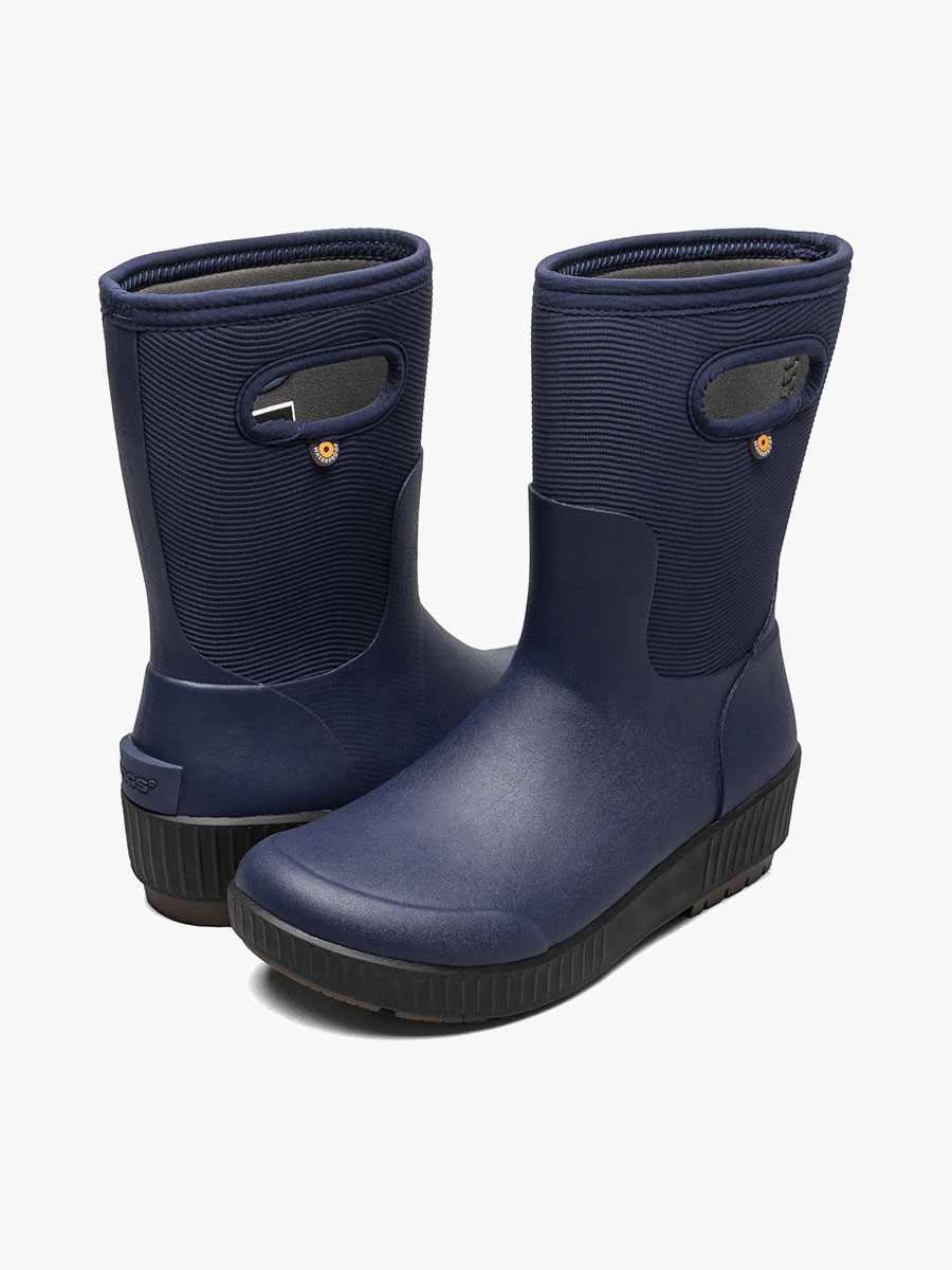 seattle ii mid regenlaarzen voor dames zwart
