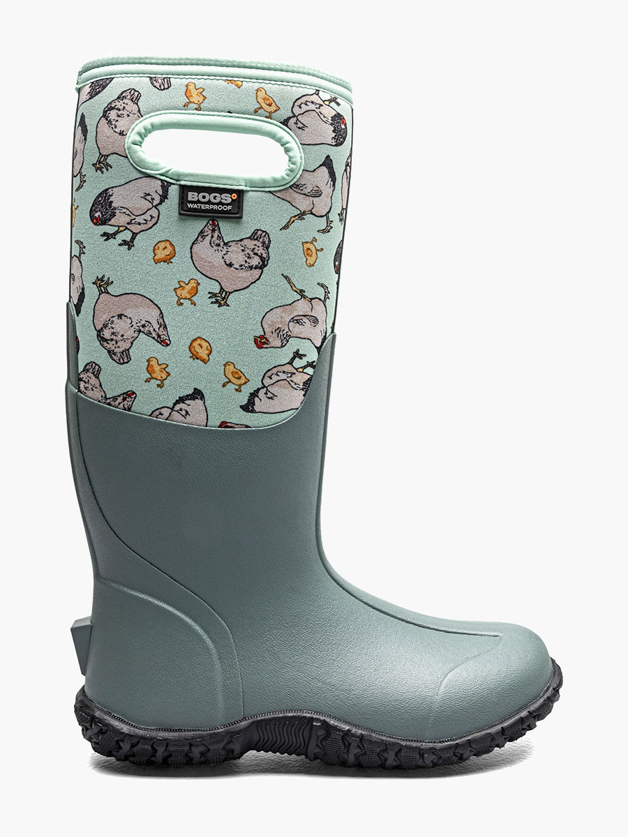 mesa chickens dames boerenlaarzen aqua