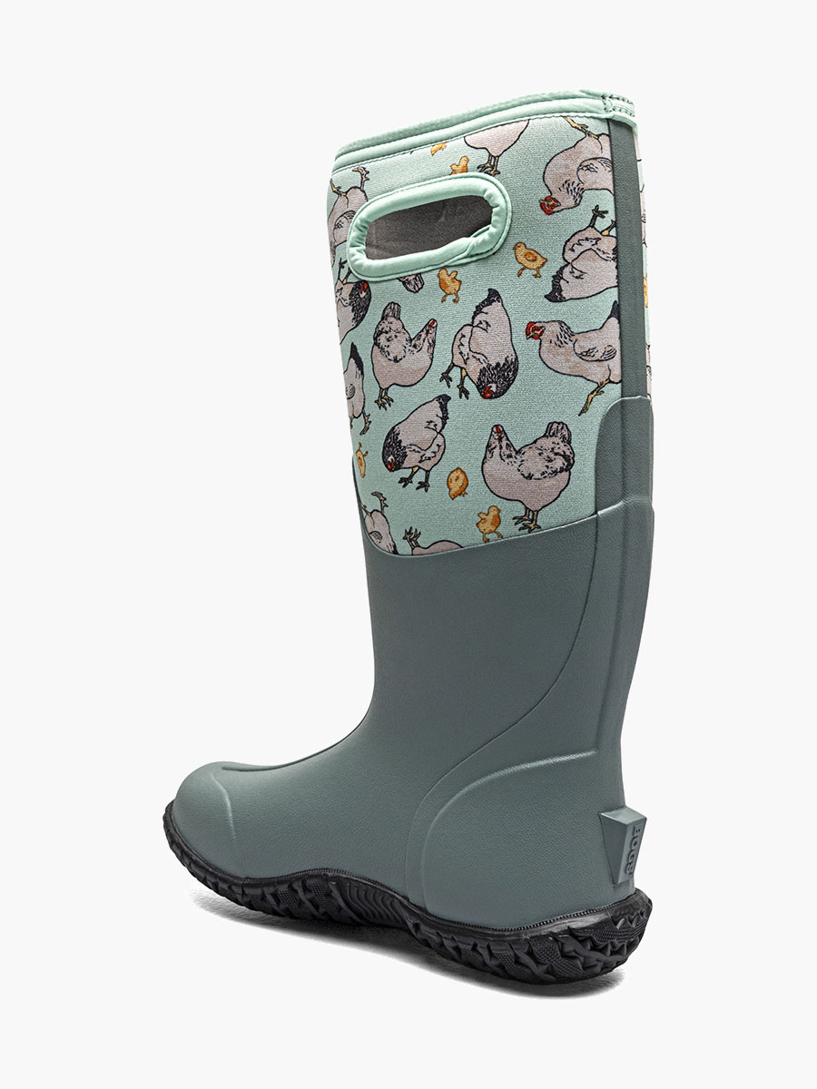 mesa chickens dames boerenlaarzen aqua