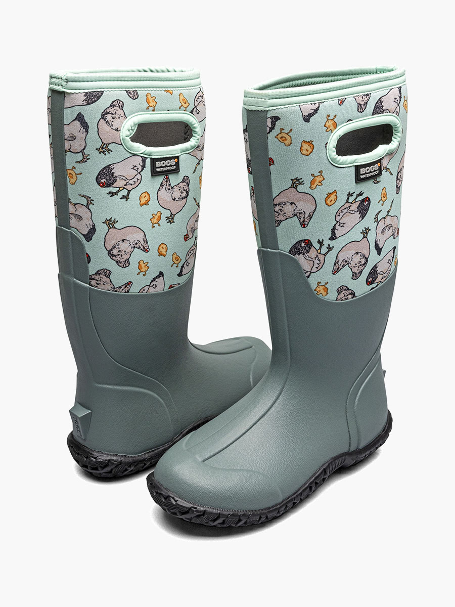 mesa chickens dames boerenlaarzen aqua