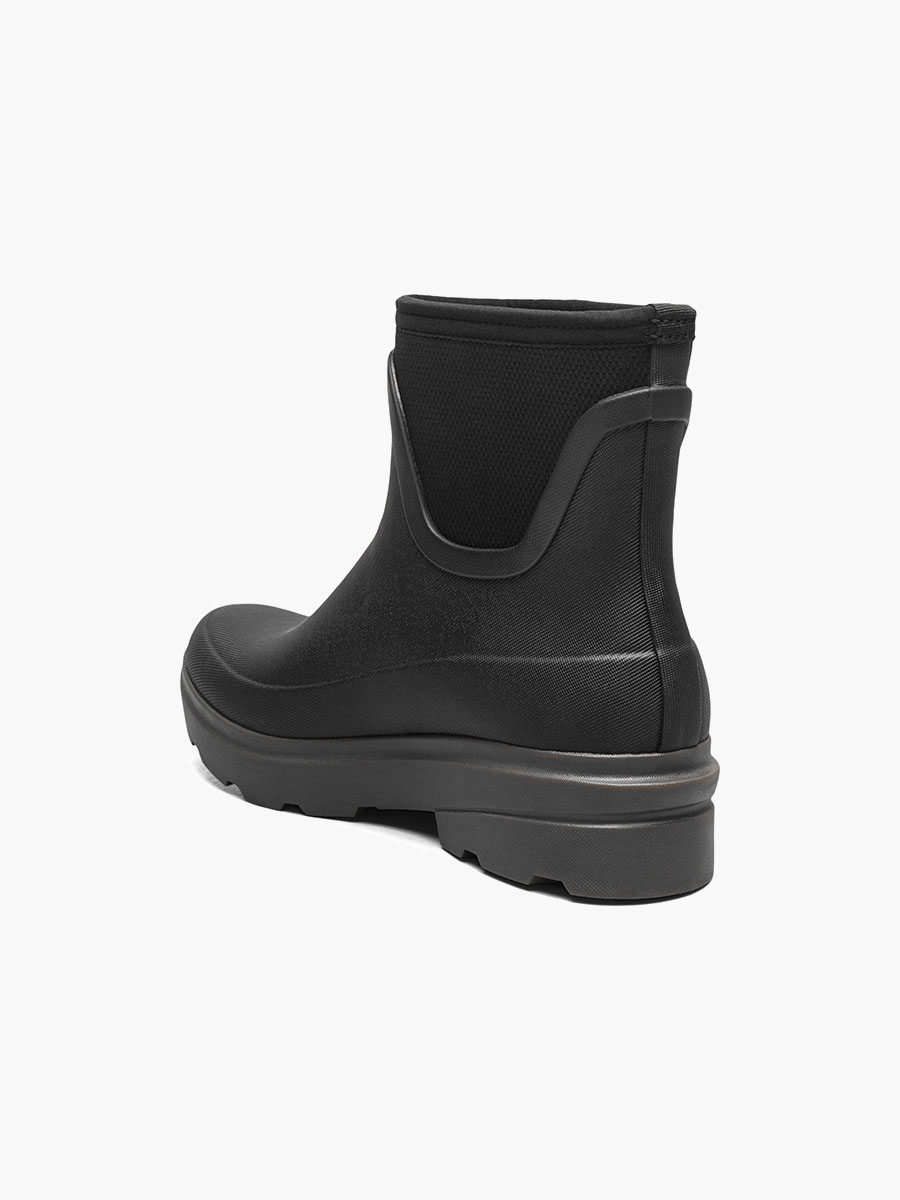 hazel chelsea dames casual laarzen zwart