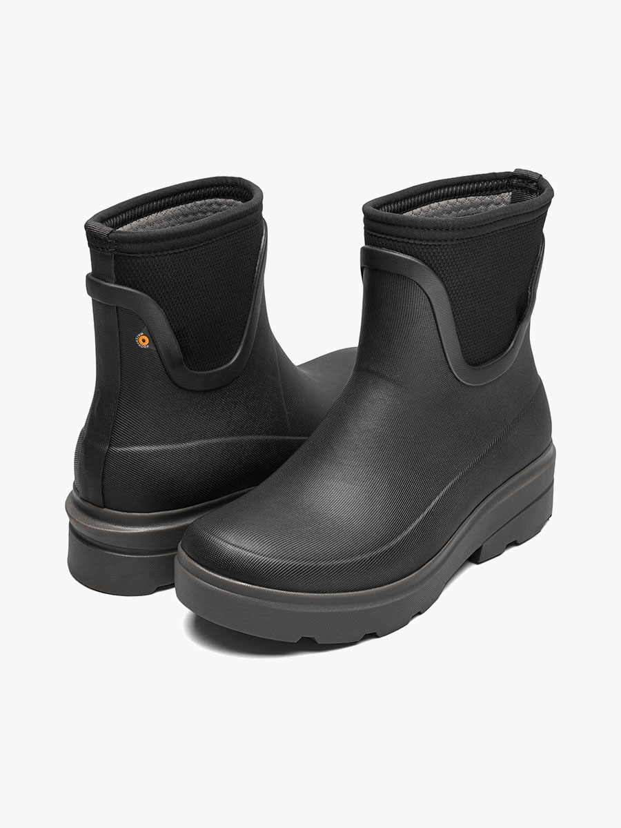 hazel chelsea dames casual laarzen zwart